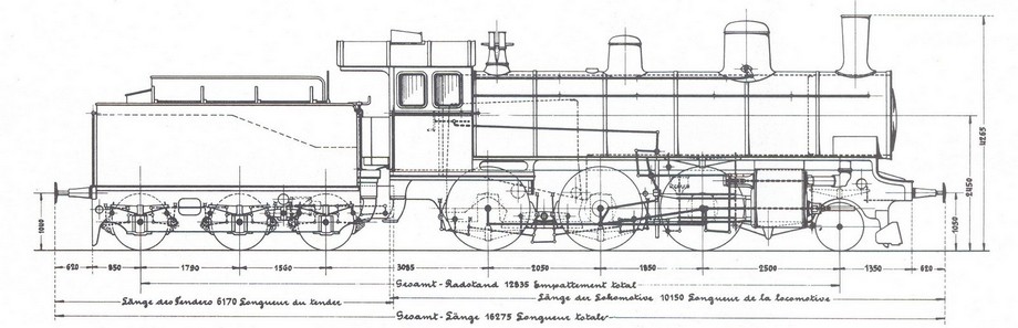 Locomotive universelle de la srie B 3/4