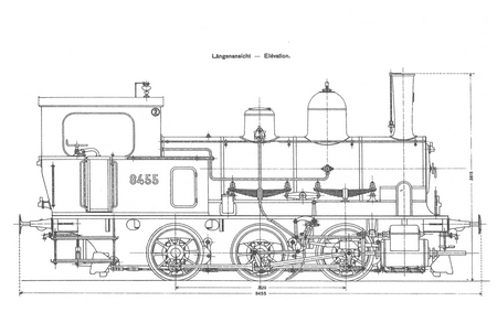 Rangierlokomotive Baureihe E 3/3 8451-8479