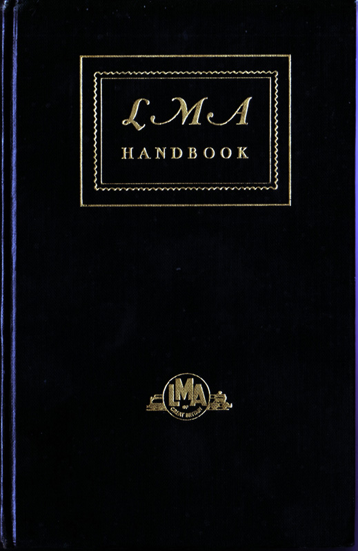 Locomotive Manufacturers Association Handbook