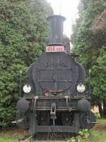 Locomotive tchque 414 096 ... malheureusement "pot de fleurs" en mauvais tat !