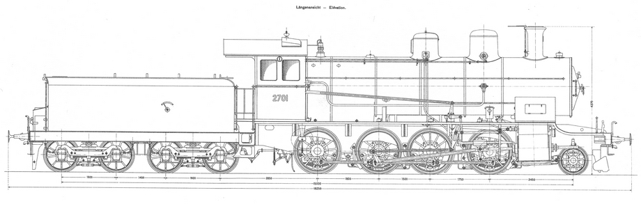 Locomotive pour trains marchandises de la srie C 4/5