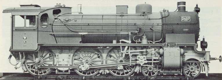 Locomotive pour trains voyageurs de la série 38